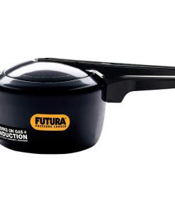 Futura Hard Anodised Induction Compatible Pressure Cooker, 3 Litre, Silver (IFP30)