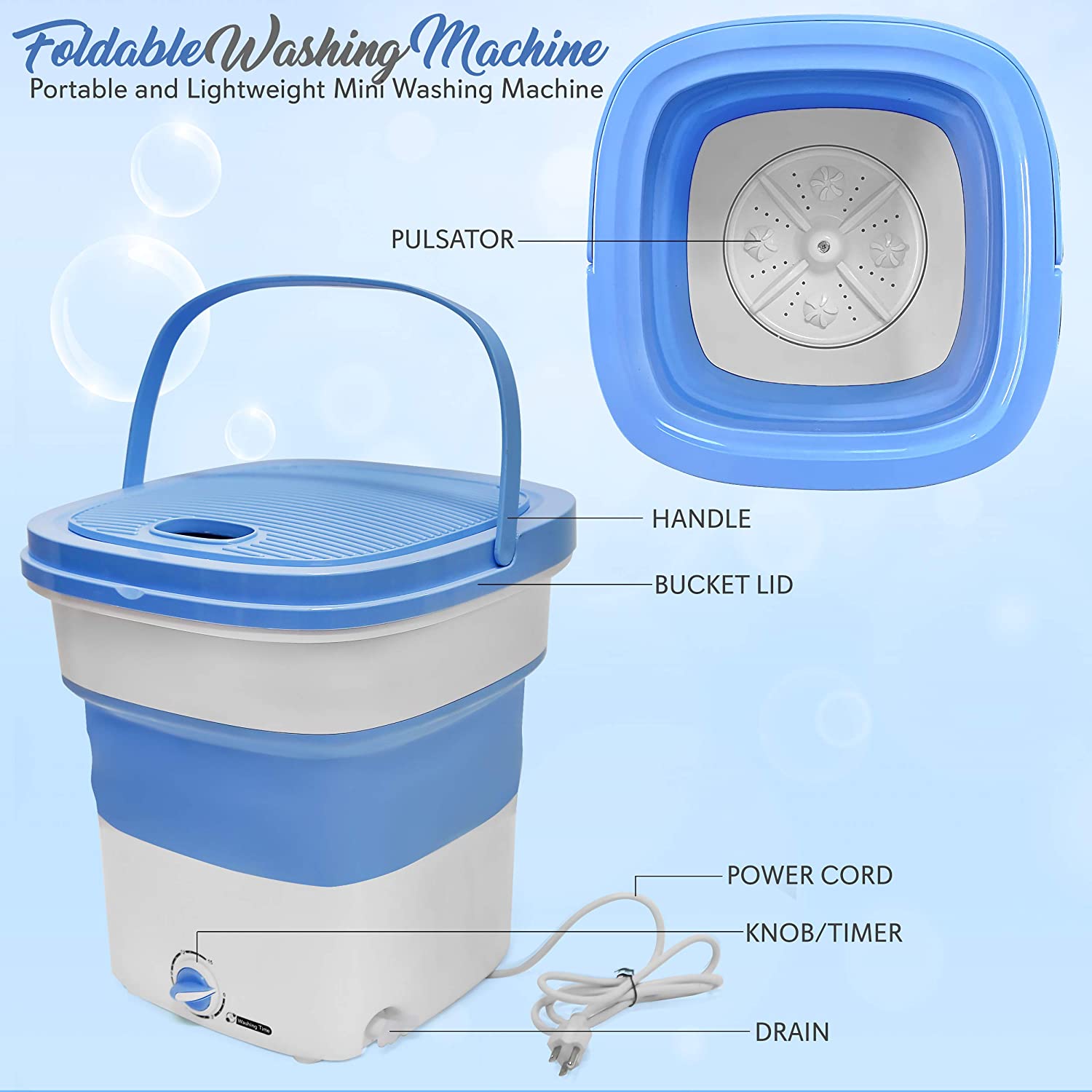 Mini Foldable Washing Machine - Image 4