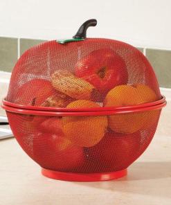 Apple Shape Mesh Basket