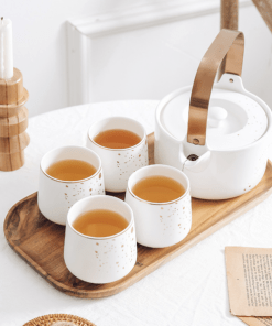 CARA White Tea set