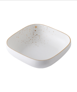 Cara White Square Serving Bowl