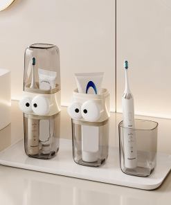 Cute Eye Travel Toothbrush Case